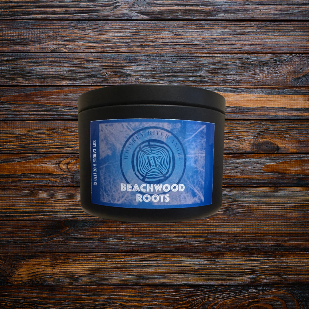 Soy Candle - Beachwood Roots