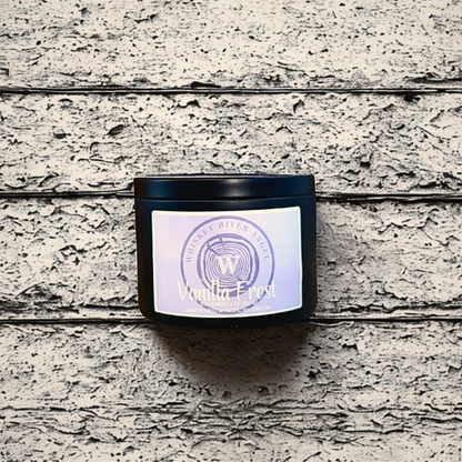 Vanilla Frost Candle | Sweet Vanilla Soy Candle – Warm, Cozy Home Fragrance
