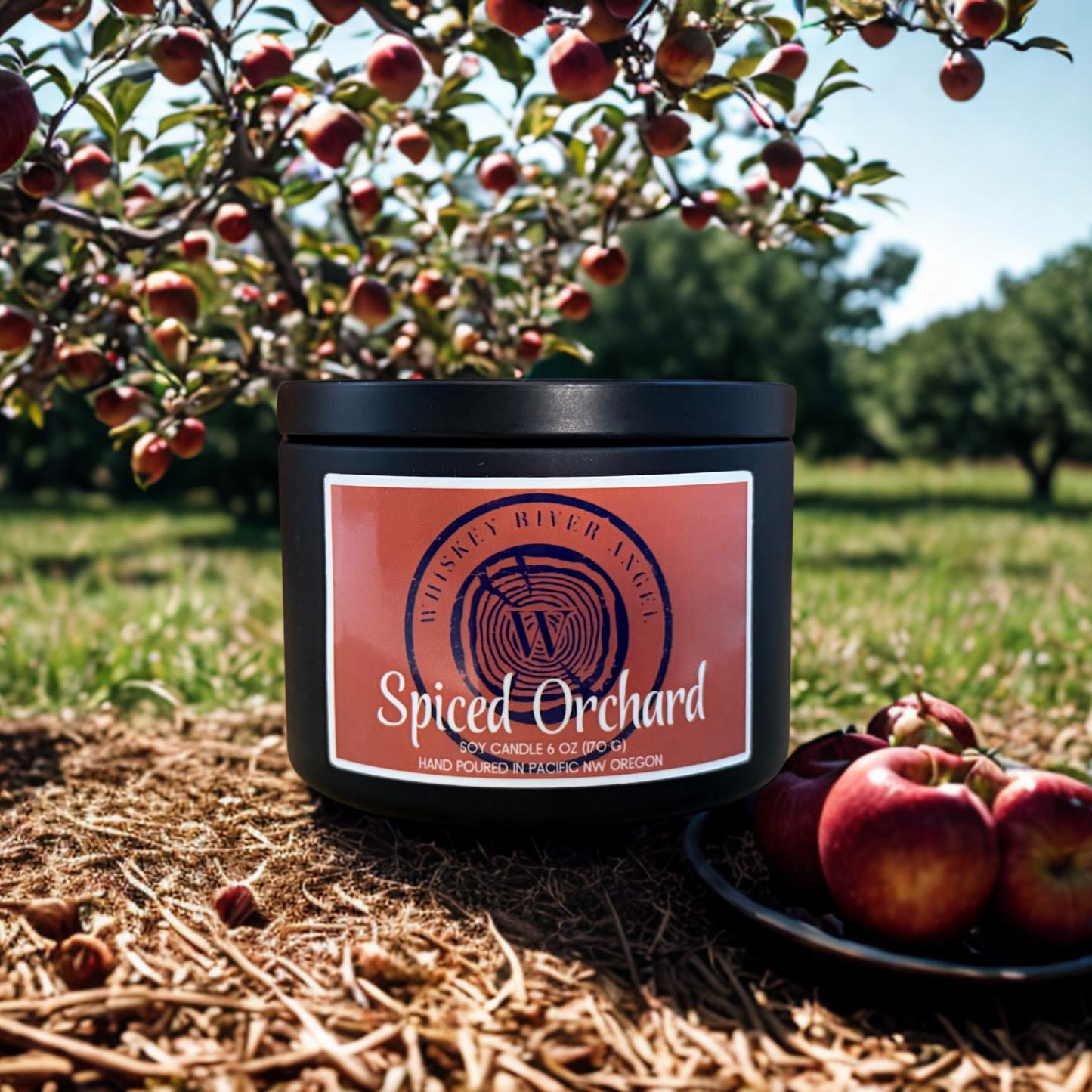 Spiced Orchard Candle | Apple Toasted Pecan Soy Candle – Warm Fall Home Fragrance