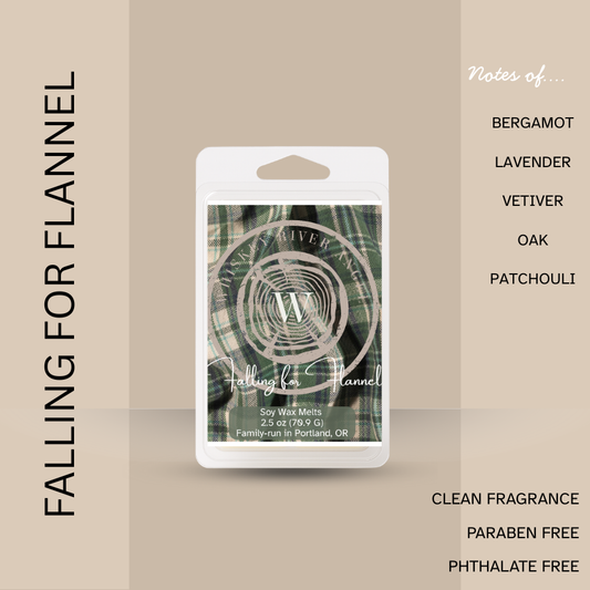 Falling for Flannel Wax Melts | All-Natural Soy Blend