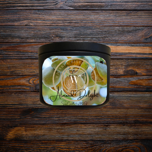 All Natural Soy Candle - Almond Delight