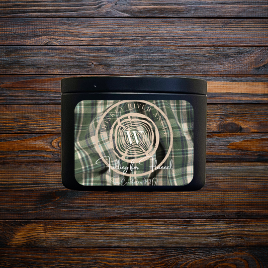 All Natural Soy Candle  - Falling for Flannel