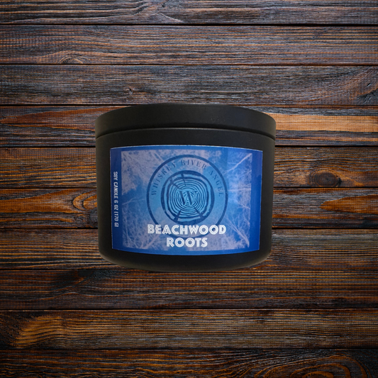 Soy Candle - Beachwood Roots