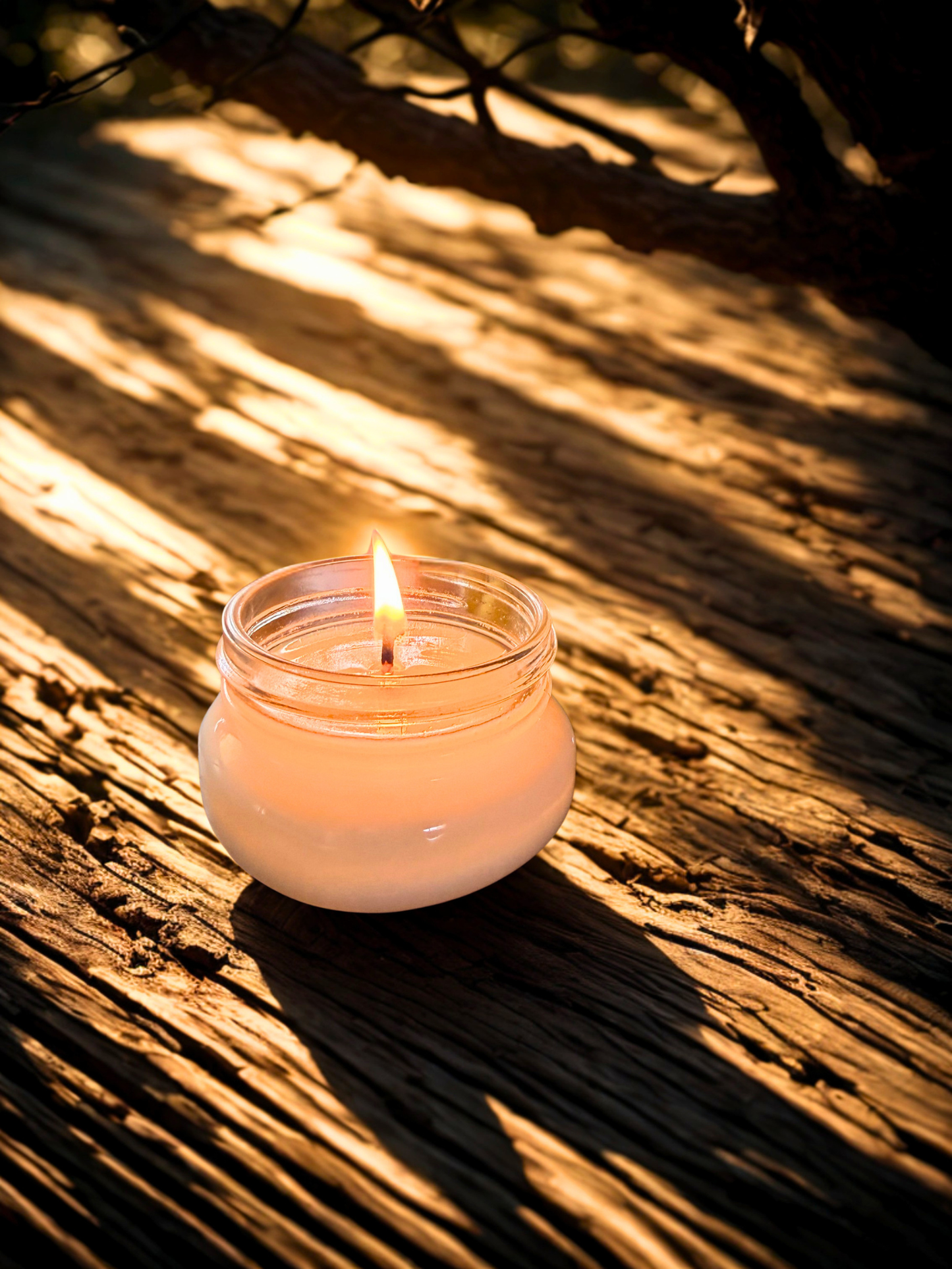 Dark Timber Candle | Earthy Dusk Soy Candle – Clean, Natural Home Fragrance
