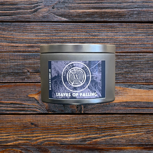 All Natural 6 oz Soy Candle - Leaves of Falling